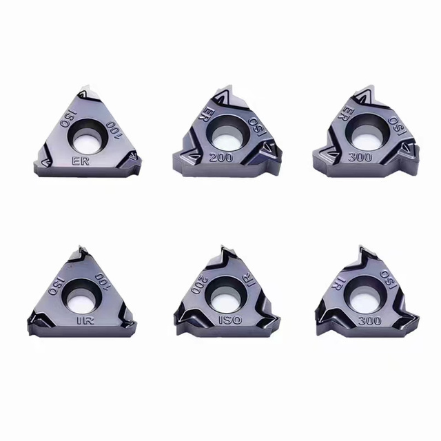 High Hardness Carbide Threading Inserts for Thread Cutting CNC Tools Carbide Inserts