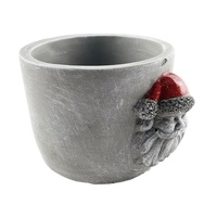 Mini pots de fleurs artificielles en ciment personnalisés et jardinières Pots de bonsaï Support de pot de fleur Décoration de jardin Utilisation intérieure et extérieure