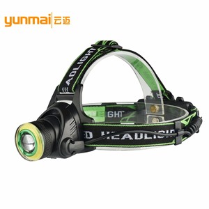 Linterna Frontal LED Yunmai, 2000 mAh, Recargable, Impermeable, con Zoom Ajustable, Lámpara de Minería - Product Image 3