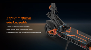 Patinete Eléctrico KuKirin G3 Pro de Doble Motor con Pantalla a Color Nueva, Amortiguadores Hidráulicos, 80 km de Autonomía - Product Image 5