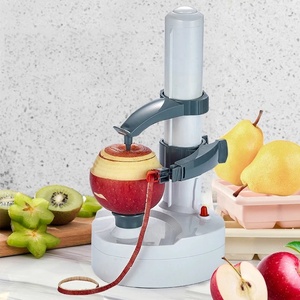 Éplucheur multifonctionnel électrique <span class=keywords><strong>automatique</strong></span> pour <span class=keywords><strong>légumes</strong></span> et fruits, outils de cuisine, lames pour éplucher les pommes de terre et les pommes - Product Image 4