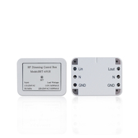 Commutateur de télécommande Mini boîtier récepteur avec fonction marche/arrêt et gradation (connexion aux charges)