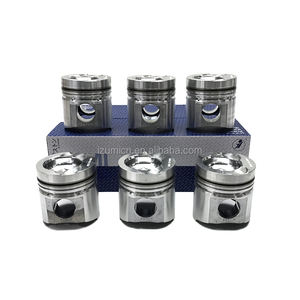 Piston de moteur diesel IZUMI 6 cylindres 110 mm S6D110 6138-32-2120 6138322120 - Product Image 1