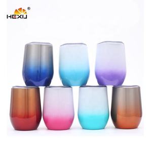 12盎司不锈钢双壁隔热酒杯咖啡保温杯 - Product Image 1