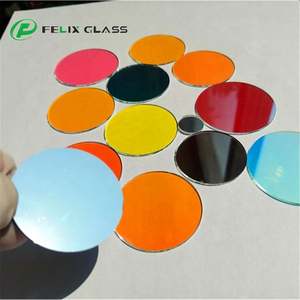 FELIX 1.0mm Thick Heat Resistant Dichroic Glass <b>Filter</b> Mirror with AR/AF/AG Coating and 95% Transmittance - Product Image 1