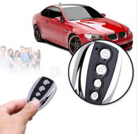 Télécommande sans fil pour porte de garage 433 MHz avec 4 boutons