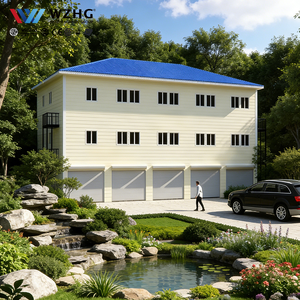 Maison préfabriquée de luxe moderne en acier léger de grande taille, villa en Chine - Product Image 1