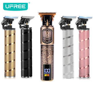 Rasoio Elettrico Professionale per Capelli e Barba da Uomo, Ricarica USB, Impermeabile IPX6, Lame in Acciaio Inossidabile, Supporto in Inglese - Product Image 1
