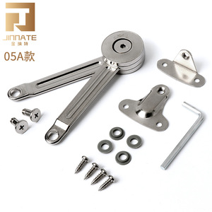 Support de porte d'armoire Jinnate 05A en alliage de zinc, mécanisme d'arrêt multi-angle, quincaillerie à montage en surface - Product Image 1