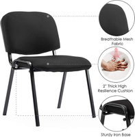 Chaises de mobilier scolaire confortables pour étudiant en classe formation bureau d'étude chaises d'ordinateur avec bloc-notes chaises d'école