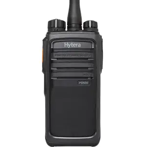 PD500 IP54 VHF/UHF analoge digitale Dual-Mode-Virtual-Cluster-Sprach verschlüsse lung zum Aufladen der Haltbarkeit Remote-Walkie-Talkie PD505