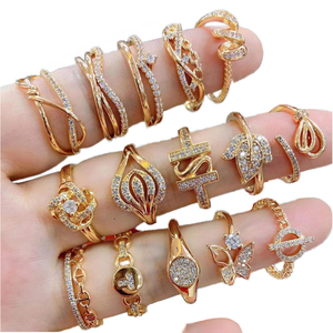 Anillo de Moissanita Personalizado en Plata de Ley 925 Chapado en Oro de 18K con Acero Inoxidable, Estilo Hip Hop Certificado, Unisex - Product Image 1