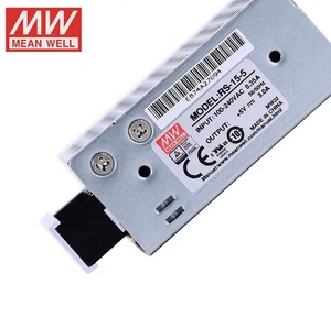 Fuente de Alimentación Conmutada Meanwell de 15W, 5V 3A <span class=keywords><strong>RS</strong></span>-15-5, Mini Convertidor de CA a CC - Product Image 4