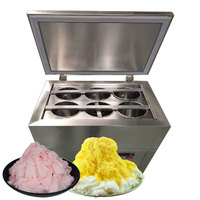 Machine à glace pilée coréenne MX Machine à raser la glace hawaïenne commerciale