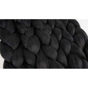 Extensions <span class=keywords><strong>de</strong></span> cheveux synthétiques tressées jumbo Yaki Texture 82 pouces 165g pour femmes, vente en gros à prix abordable, ultra-tressées - Product Image 5