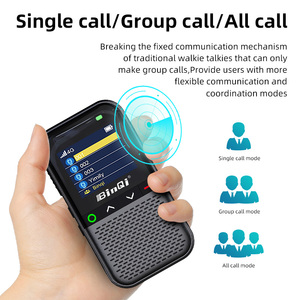 <span class=keywords><strong>Radio</strong></span> bidirectionnelle longue portée BinQi BQ-Kochi EU 4G POC avec carte SIM, GPS, plateforme PTT Gxin, réseau mondial, 5000 km - Product Image 4