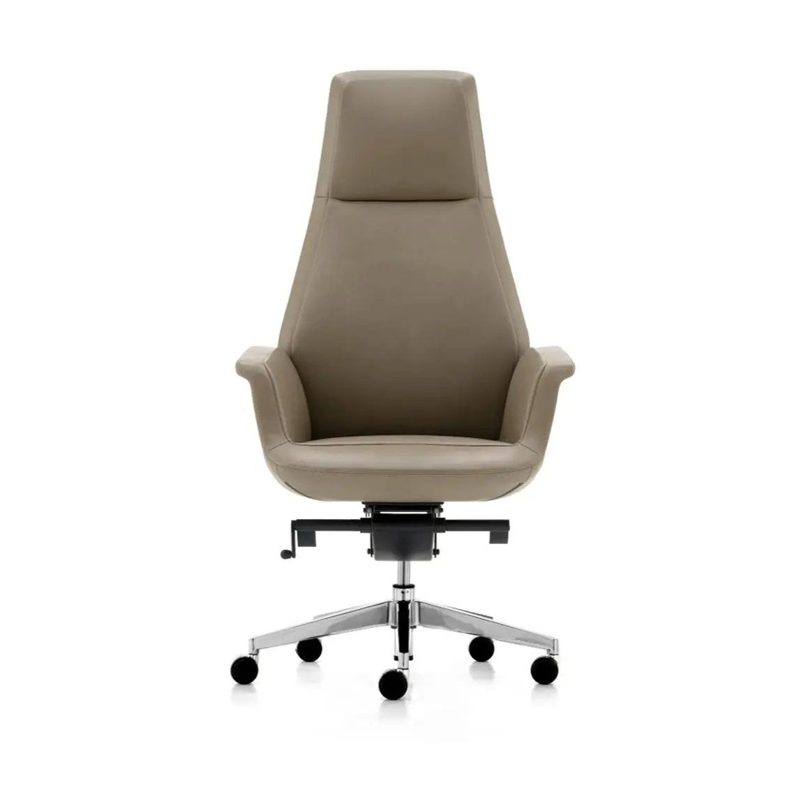 Chaise de bureau en cuir multifonctionnelle confortable gestionnaire de mécanisme synchro
