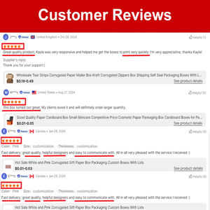 Gran oferta, caja de correo de embalaje de papel corrugado con cremallera, caja de papel con tira de rasgado, caja de embalaje de alimentos con logotipo personalizado para envío - Product Image 6