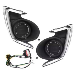 ไฟเดย์ไลท์ LED รุ่นใหม่ MINGLIDA AUTO LAMP ขนาดมาตรฐาน สำหรับรถยนต์มิตซูบิชิ อัทริจ ปี 2014 สีขาวเหลือง 12V มาตรฐาน ISO9001 ASK - Product Image 2