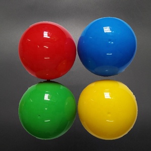 ของเล่นแคปซูลเปล่าขนาด16ซม. สำหรับเด็ก160มม. สีทึบโปร่งใสขนาดใหญ่ - Product Image 1