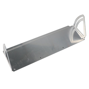 Pièce en tôle d'acier inoxydable, taille personnalisable, découpe au laser, pliage, soudage, composant mécanique - Product Image 1