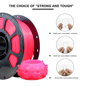 Filamento IBOSS PLA+ que Cambia de Color con la Temperatura, Rojo Rosa, 1.75mm, 1KG, Filamento para Impresora 3D FDM, Material de Impresión 3D - Product Image 5