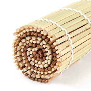 Tapis à rouler en bambou blanc et vert pour <span class=keywords><strong>sushi</strong></span>, de haute qualité, style feuille de bambou, <span class=keywords><strong>masago</strong></span> roe 27cm 24cm - Product Image 5