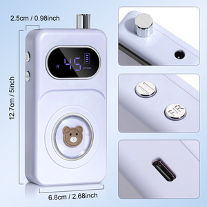 Lime à ongles électrique professionnelle sans fil rechargeable 2025, 45 000 tr/min, pour manucure, machine de polissage pour salon - Product Image 3