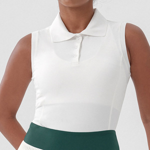 Set di gonna a pieghe sportiva Anti-esposizione sportiva da <span class=keywords><strong>donna</strong></span> <span class=keywords><strong>Fitness</strong></span> Golf Yoga abbigliamento da Tennis tra cui <span class=keywords><strong>maglia</strong></span> da Tennis con Logo personalizzato - Product Image 6