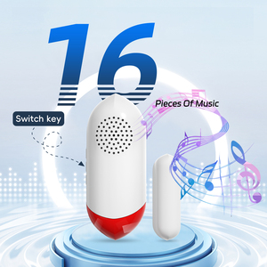 Tuya Wifi Thông Minh Cửa Nam Châm Cảm Biến Không Dây Điều Khiển Từ Tính Cửa Sổ Detector Với Âm Thanh Lớn Cảnh Báo Ánh Sáng Nhà An Ninh - Product Image 2