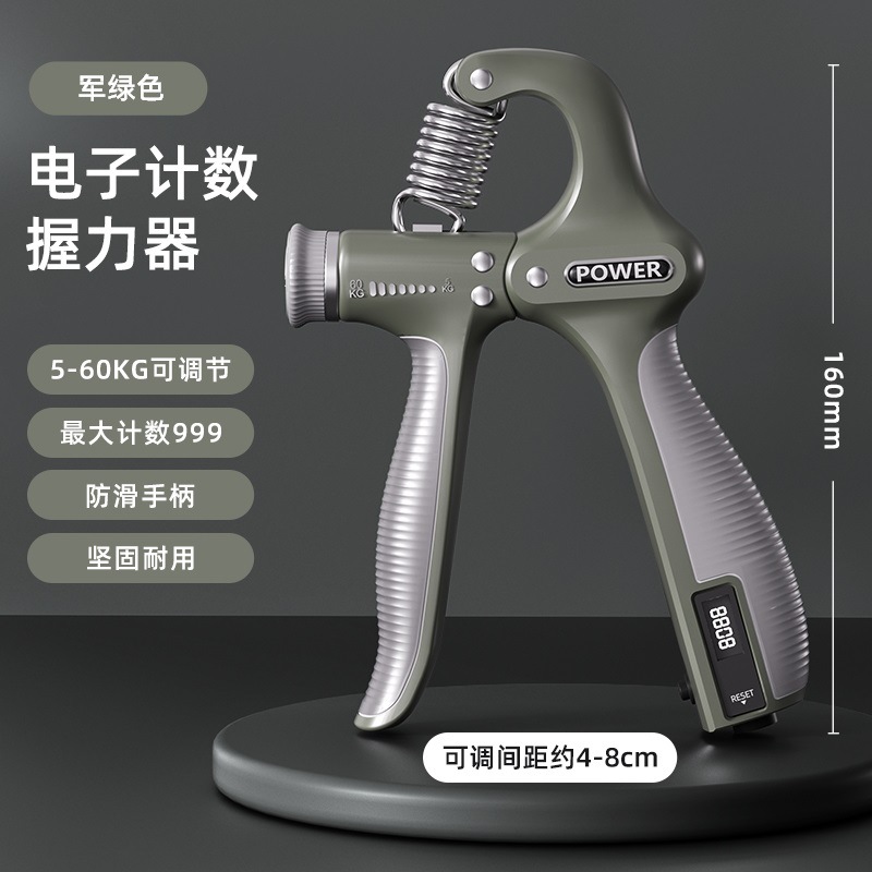 Recommended: Military Green [Grip Strength Counter]