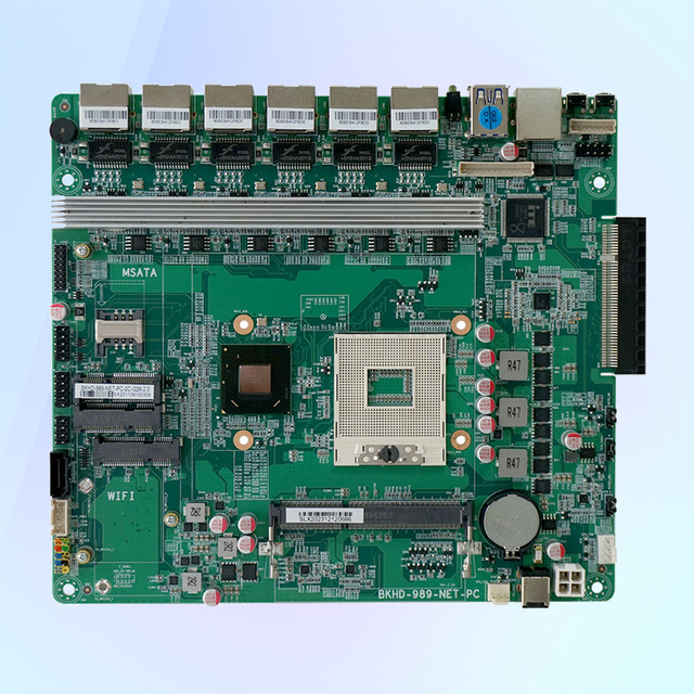 3Rd Gen Intel Chip 989Np 6L I3 2350M 3110M I5 3320M I7 Processor 6 Lan Nic Ethernet Port Mini Itx Ddr3 Ram Supported Motherboard