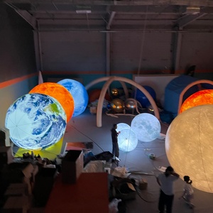 Ballons gonflables décoratifs LED en forme de planètes du système <span class=keywords><strong>solaire</strong></span>, y compris la planète Saturne, à vendre - Product Image 6