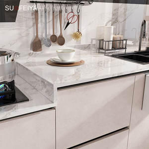 Sofeyia Personnalisé PVC Bois Armoires de Cuisine MDF Évier Dosseret Robinet Tiroir Glissière pour Dubai Villas Menuiserie Fabricants - Product Image 4