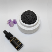 Vente en gros de sphères de roche volcanique poreuse naturelle de 5 cm pour diffuseur d'aromathérapie, sauna, barbecue, média filtrant pour aquarium, fleurs, musique, amour