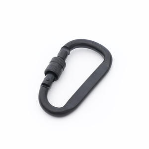 Mousqueton en aluminium personnalisé avec logo laser 7cm crochet à ressort léger accessoires de <span class=keywords><strong>camping</strong></span> et de randonnée porte-clés promotionnels pour l'escalade - Product Image 4