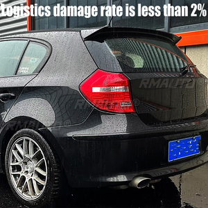 Alerón Trasero para BMW Serie 1 E87 E81 Hatchback 116i 120i 118i 2004-2012, Alerón de Techo, ABS, Negro, Carbono, Accesorios para Automóviles - Product Image 2