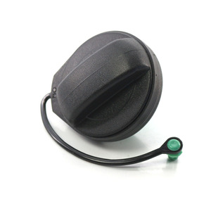Bouchon de réservoir de carburant avec verrouillage 8K0201550 pour Audi Volkswagen A4 A5 Q5 A8, couvercle de réservoir en plastique avec bouton vert - Product Image 1