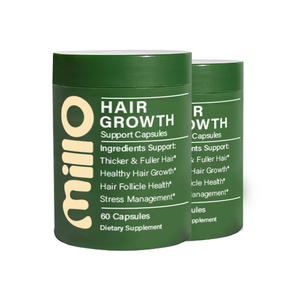 כמוסות ג'לטין קשות לקידום צמיחת שיער טבעית למבוגרים, תמצית תה ירוק, ניתן להשתמש כתוסף תזונה, לא לנשים בהריון - Product Image 1