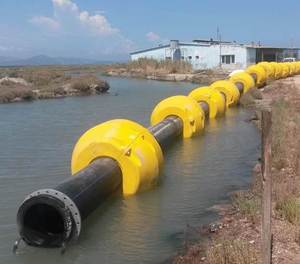 ISO4427 18inch <strong>Floating</strong> <strong>Dredging</strong> <strong>Pipelines</strong> <strong>Floating</strong> HDPE <strong>Pipe</strong> PE 100 Sand Discharge <strong>Pipe</strong> with <strong>Pipe</strong> Floater <strong>for</strong> <strong>Dredging</strong> Project - Product Image 6