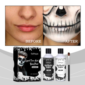 Eelhope-Fond de Teint à Séchage Instantané pour Fête d'Halloween, Solution de Peinture Colorée pour <span class=keywords><strong>Clown</strong></span> - Product Image 1