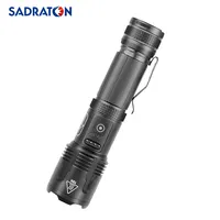 SADRATOM - Chinese Police Lep Olight Flashlight Plus USB Rechargeable LED Torch Light with Self Defence