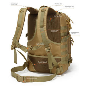 Mochila Táctica Personalizada de 50l para Senderismo, de Gran Capacidad, Impermeable, de Oxford Resistente, con Sistema Molle - Product Image 3