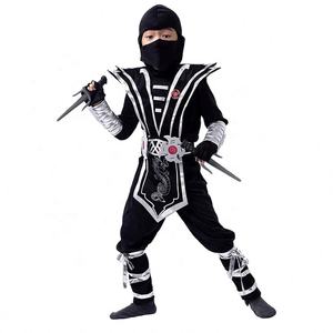 Divertido Disfraz <span class=keywords><strong>de</strong></span> Ninja <span class=keywords><strong>Akatsuki</strong></span> para Niños, <span class=keywords><strong>Traje</strong></span> para Múltiples Actuaciones, para Carnaval y Halloween, Incluye Top y Pantalón - Product Image 5