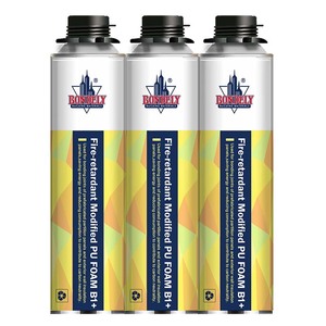 Lửa an toàn môi trường chống cháy sửa đổi PU bọt B1 + <span class=keywords><strong>polyurethane</strong></span> dính cho đúc sẵn tấm cách nhiệt - Product Image 4