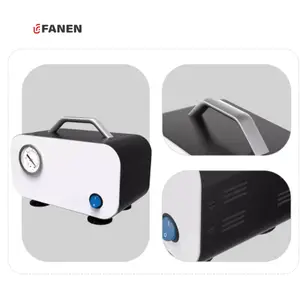 FanenLab Electricポータブルオイルレスダイヤフラム真空ポンプオイルレス真空ポンプ連続