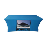 Fabricant, vente en gros, housse de table portable personnalisée de style anime, impression par transfert thermique, polyester, fournitures promotionnelles pour fêtes