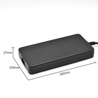 Adaptateur d'alimentation pour ordinateur portable haute puissance 240W 19.5V 12.3A 7.4x5.0mm Protection OTP Prise universelle pour ordinateur portable de jeu
