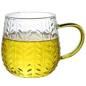 Carafe en verre borosilicate haute résistance pour thé glacé, eau chaude/froide, vin, café, lait, jus, avec couvercle en verre, compatible lave-vaisselle - Product Image 5