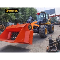 MOTEK Factory Béquille de criblage et de broyage hydraulique pour chargeuse-pelleteuse et excavatrice